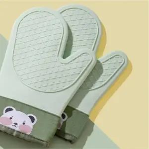 [지앤지] 실리콘 귀여운 곰돌이 주방 장갑 오븐 베이킹 필수템 냄비