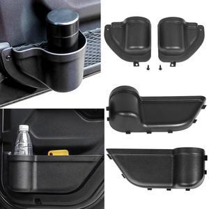 2018년형 2019년형 2020년형 2021년형 2022년형 2024년형 지프 랭글러 JL 4XE JLU 루비콘 스포츠 사하라 글래디에이터 JT 실내 수납 액세서리 블랙(전문 + 뒷문)