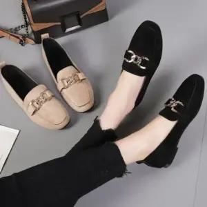 여자 스웨이드 플랫슈즈 단화 DS-BB189