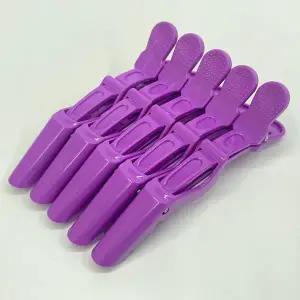 악어 핀셋 집게핀 퍼플 5P
