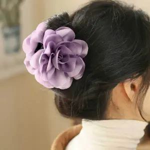 헤어 집게핀 유아 미니 아이 머리핀 플라워핀 집게