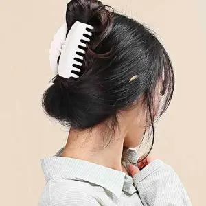 올림머리 집게핀 반묶음 무광 머리 헤어 악세사리