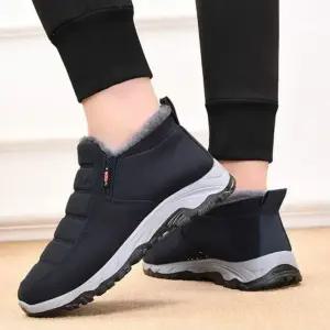 남성 여성 패딩 방한화 225~275mm 퍼 안감 털신발 방수 미끄럼방지 털운동화