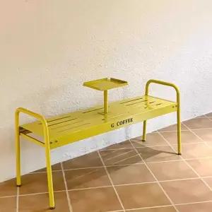 야외철제의자 휴식 루프탑 옥상 스툴 카페 테라스 편의점