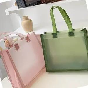 PVC가방 특대 그린 5p 비치가방 반투명 휴대용