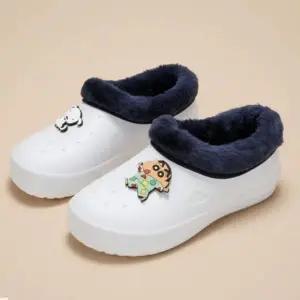 겨울 국산 겨울털실내화 겨울실내화 방한 실내화 어린이 초등 교실실내화 털실내화 겨울방한실내화 중학생