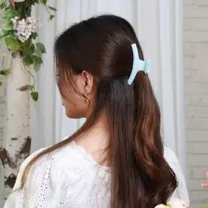 [셀러에이드]커브집게핀 무광 헤어핀 긴머리 반묶음 머리핀