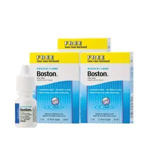 바슈롬 보스톤 원스텝 리퀴드 엔자임 클리너액 5ml 3개 단백질제거제 하드렌즈 드림렌즈