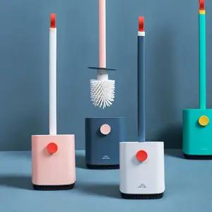 키밍 변기청소 실리콘 변기솔 벽부착형 벽걸이형 가능/화장실청소솔/브러쉬/화장실변기솔/화장실청소도구