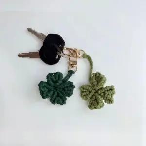 [라일리] Rly 마크라메 네잎 열쇠고리 만들기 키트 고리 우정템