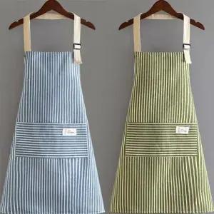 다용도 예쁜 원피스 주머니 앞치마 김장 카페 주방 WEE8A46