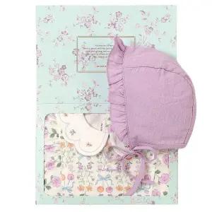 [롯데백화점]밍크뮤 LV 리본빅체리SET바디슈트 3611360405 36113-604-05 출산백일돌선물