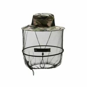 캠핑용 360도 방충 그물망 헬멧형 모기 차단망