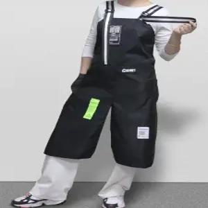 미용사앞치마 애견 미용 방수 미용실 스커트 앞치마 퍼플벨트