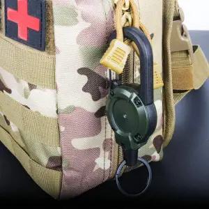 미니멀 디자인 컴팩트 와이어 핀온릴 배지 키홀더