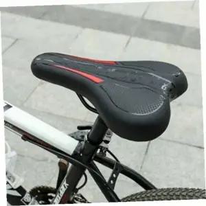 자전거안장 익사이팅 자전거 안장(레드) MTB 충격흡수안장