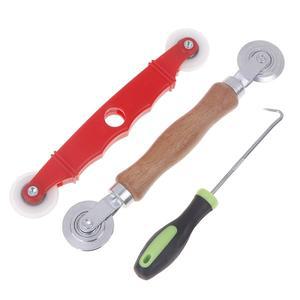 3개/세트 창문 설치 도구 프레스 스크린 풀리 롤러 수리 문 메쉬 프레싱 휠 키트 DIY 액세서리