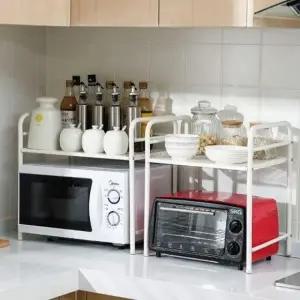 전자레인지 벽걸이 선반 받침대 수납 트레이 주방 소품 정리 브라켓