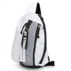 ( )여행 크로스백 가방 남자 슬링백 패션 바디백 화이트 숄더백 미니 져백 데일리백 웨이스트백 학생크로스