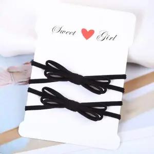 똥머리밴드 머리정리 스크런치 머리끈팔찌 여성머리끈