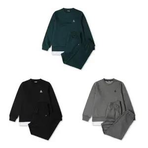 [블랙야크키즈](센텀시티점)25FW신상 레이어드 디자인으로 트렌디한 약기모 맨투맨+조거팬츠[O피버기모...