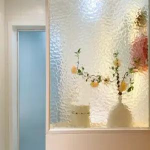 모루 불투명 파티션 물결 시트지 모루필름 유리문 접착 창문시트지