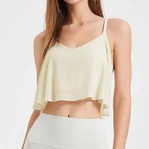 [콩심팥심]여성 필라테스 플레어 나시탑 기능성탑 패션운동복 헬스웨어