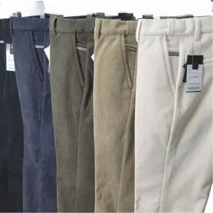 기모 골덴 스판 남성  골프바지