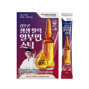 김오곤 생생 활력 알부민스틱 15g, 30포, 1개