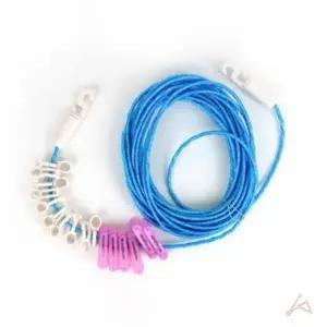 코팅 빨래줄 10M 베란다용 캠핑 세탁줄 다용도 빨래선