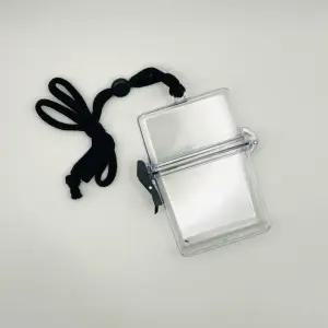 포카 케이스 투명 아크릴 포카통 원터치 보관함 보관통 BAA010410 포토카드 목걸이