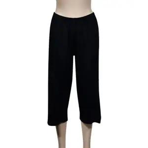 청량한 홈웨어 여성 인견 8부 블랙 속바지