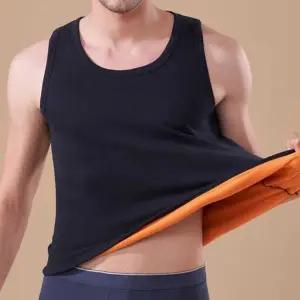 남자 기모 런닝 셔츠 겨울 용 이너웨어 방한 민소매