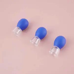 [콩심팥심]실리콘 페이스 미용 항아리 피부 관리 순환 촉진 2p 얼굴컵 페이스컵