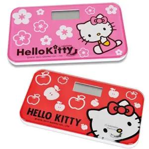 미니 체중계 휴대용 가정용 디지털 헬로키티 체중계 캐릭터 슬림 작은 어린이 저울 강화 유리