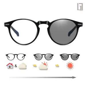 블루라이트차단 변색 안경 선글라스 남녀공용