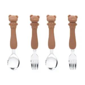 릴팡 유아 스푼포크 이유식 어린이집 신학기 준비물X2