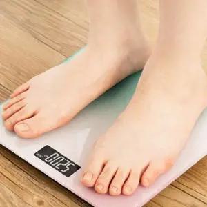 디지털 스마트 체중계 몸무게 전자 저울 레인보우 (WFH5L6Z)