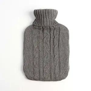 니트 보온물주머니 1.7L 그레이 목 아이스 생활방수 (WFHMVER)