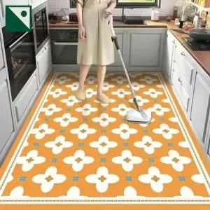 주방매트 발매트 대형 특대 북유럽 PVC pvc 매트 타일 발판