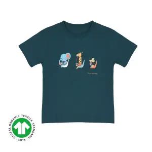 [쁘띠램프]오가닉 쥬스 아동 반팔 티셔츠