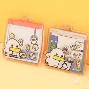 오리 아크릴 굿즈 쉐이커 키링 가방장식 키홀더 (WFHEPX7)