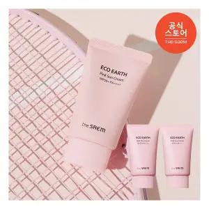 더샘 에코 어스 핑크 선 크림 1 + 1 / 톤업 선크림