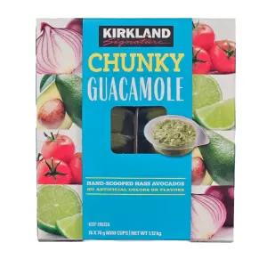 코스트코 커클랜드 시그니춰 과카몰리 70g 16개 냉동 아보카도 나초 타코 소스