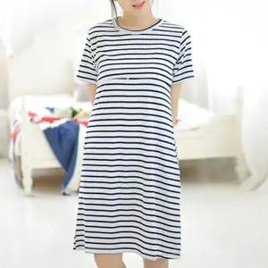 [보리보리/마미누리]반팔 니콜수유원피스 빅사이즈 수유복 임부복 홈웨어