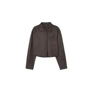 [LAP] 스웨이드 크롭 셔츠 AR4WBB41 897361