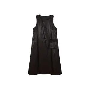 [LAP] 페이크레더 맥시 롱 원피스 AR4LOB40 897345