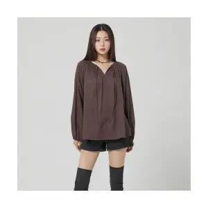 [LAP] 라운드넥 셔링 블라우스 AR3WB860 897544