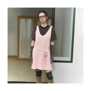 [LAP] 딥U넥 끈 미니 니트원피스 AR4KOA60 897240