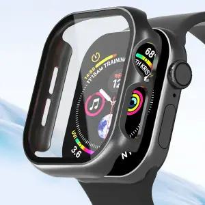 [테일즈몰]애플워치11 42mm 46mm PC 글라스 액정보호 일체형 풀커버 케이스